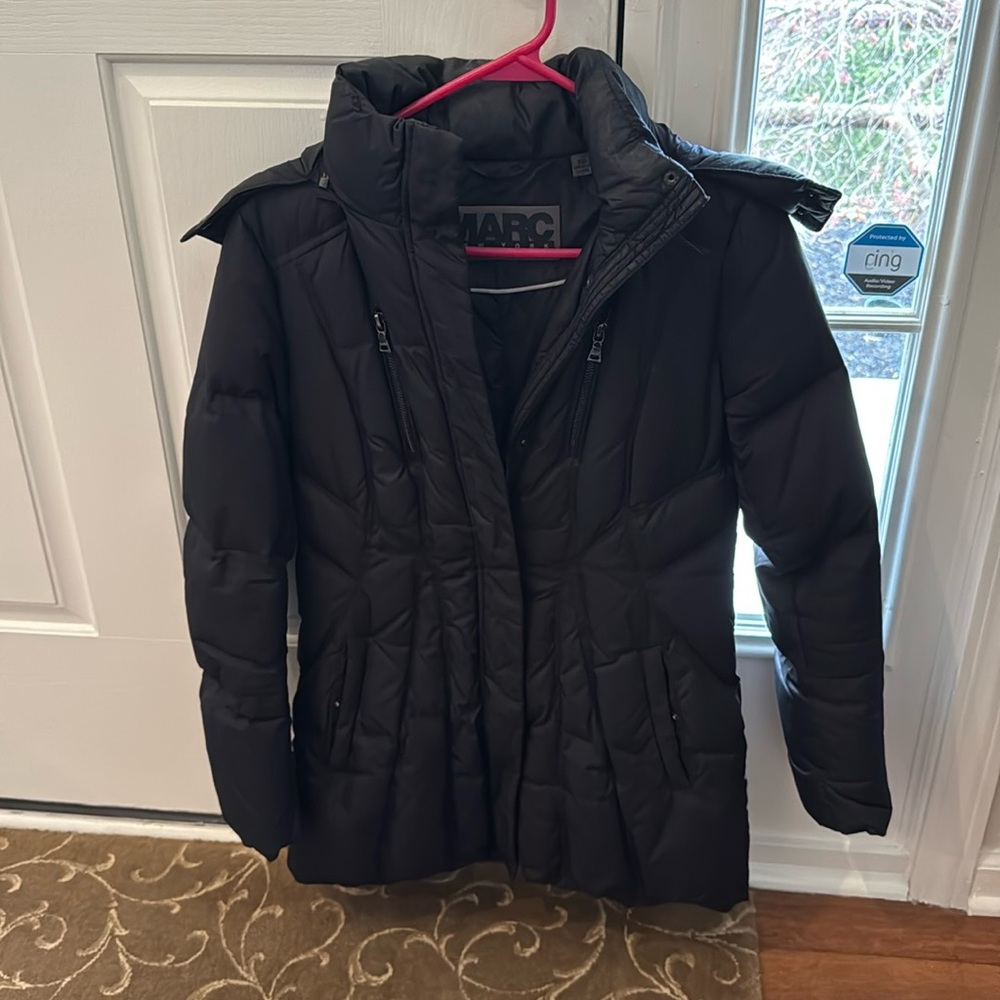 Marc New York, black puffer jacket